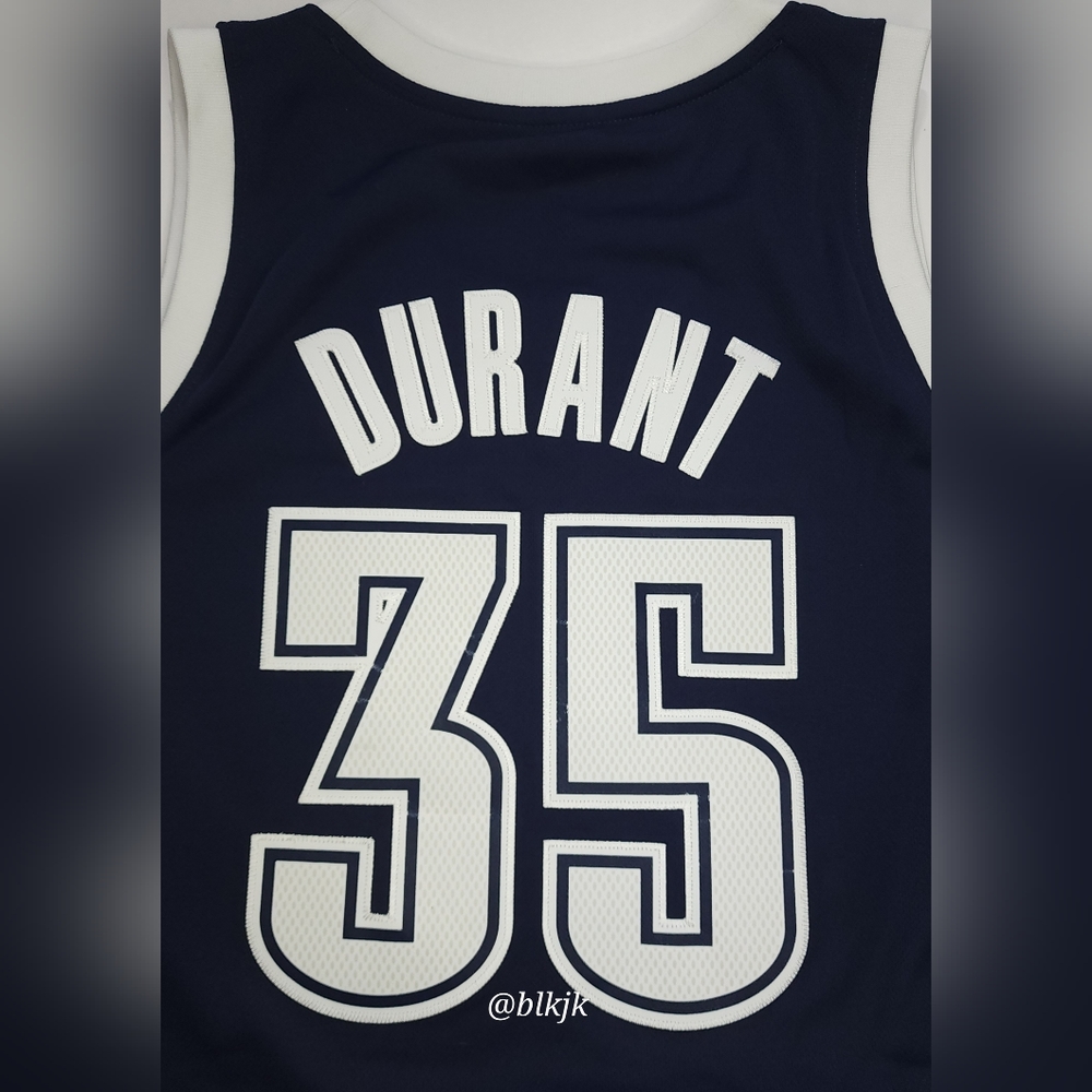 Adidas NBA Oklahoma City Thunder #35 Kevin Durant Alternate Swingman Jersey